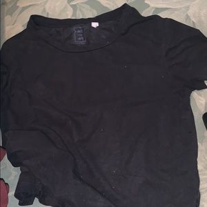 top shop velvet t shirts